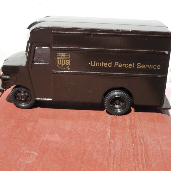 UPS Delivery van 1:55 scale made in westboro MA~Man cave decor~Ups Driver - Picture 1 of 5